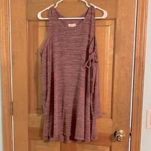 Cupid, L, pink & black tunic